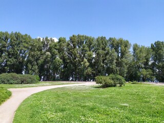 Empty parks during quarantine