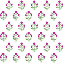 seamless floral pattern vector illustrating 