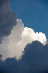 Turbulent Sky with Threatening Clouds