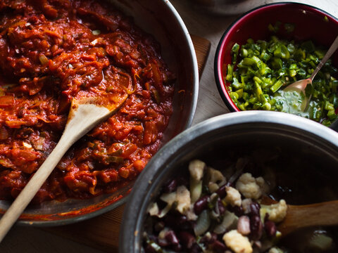 Authentic home made Italian tomato pasata