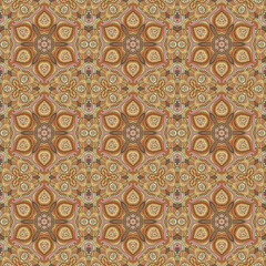 Vector abstract ethnic hand drawn background