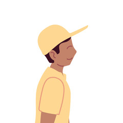 Man with sportswear walking vector design