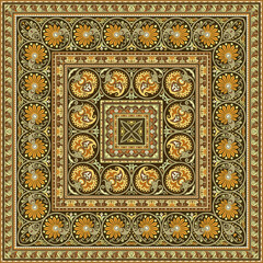 Vector decorative ethnic ornamental illustration