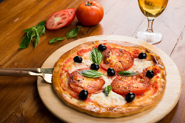 Pizza buffalo ambientato