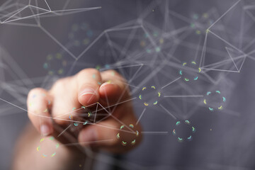 touch binary code interface digital touch