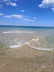 beach and sea