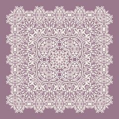 Vector floral ethnic ornamental illustration