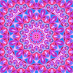 Vector abstract rhythmic geometric elements pattern