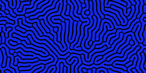 Seamless organic, biological pattern. Abstract shapes like corals.