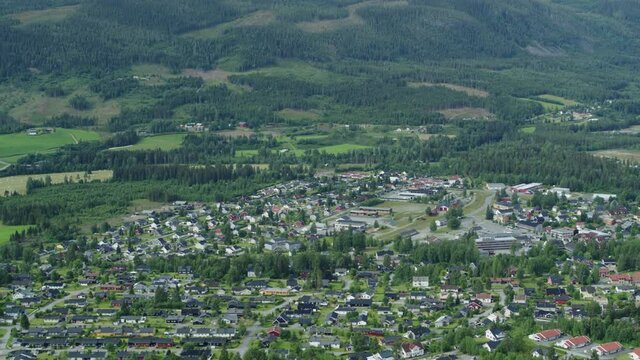 The Norwegian town of Dokka