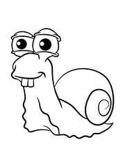 Schnecke lustig freude Kinder 