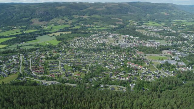 The Norwegian town of Dokka