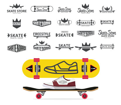 Skateboard Logo Images – Browse 7,150 Stock Photos, Vectors, and Video |  Adobe Stock