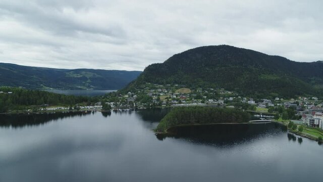 The Norwegian town of Fagernes