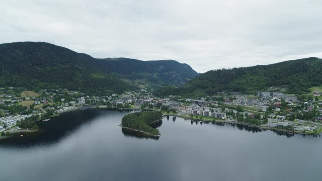 The Norwegian town of Fagernes