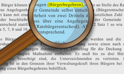 Bürgerbegehren unter der Lupe