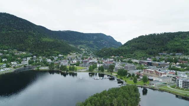 The Norwegian town of Fagernes