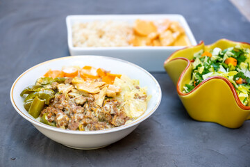 New arabic food recipe ready to be served