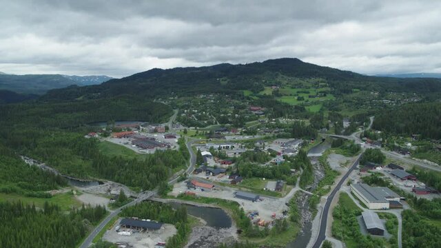 The Norwegian town of Aamot