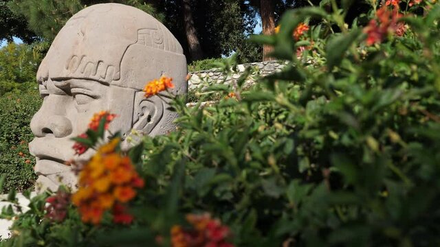 Olmec head Slider Shot