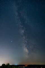 Milky way by Cayuga lake