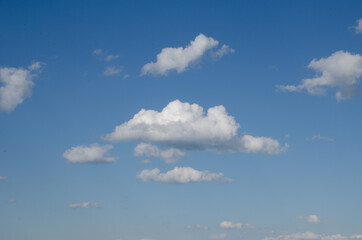 
view of clouds over the beach