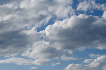 
view of clouds over the beach
