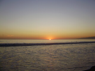 sunset at the beach 2