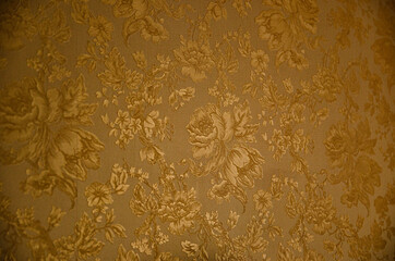 
gold decorative wallpaper