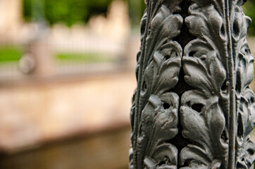 Obraz premium metal lantern decoration