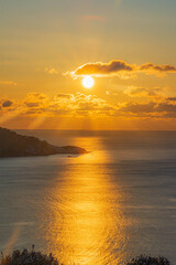 釜石市　朝焼け