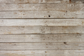 Naklejka premium Wooden background of old boards. Old grunge wooden wall. Close-up, 
