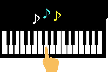 ピアノの練習 © kudoh