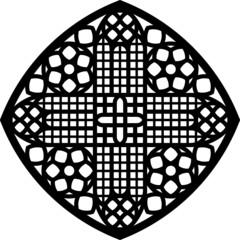 Rose Window, Fig. 17, square 2, round 1
