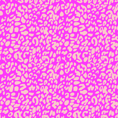 Leopard print seamless repeat pattern background