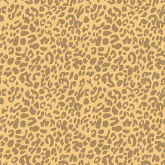 Leopard print seamless repeat pattern background