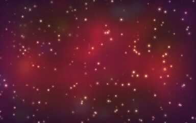 Luxury red  bokeh  blur abstract background with lights for background and wallpaper Christmas,vintage.