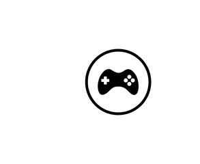 joystick icon vector symbol eps 10 isolated illustrations white background