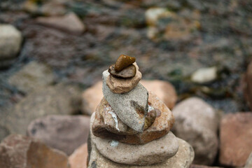 stone on the beach