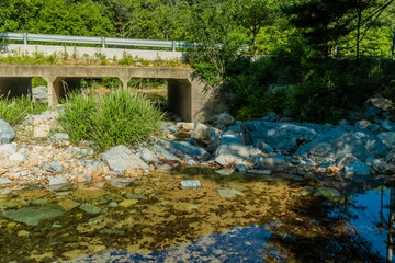 Bridge over small stream