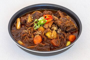 Braised Short Ribs - Korean Food Galbi jjim