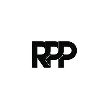 rpp letter original monogram logo design