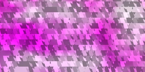 Light Pink, Yellow vector background with polygonal style.