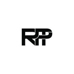 rpt letter original monogram logo design