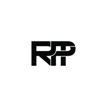 rpt letter original monogram logo design