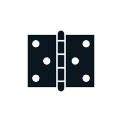 Door hinge icon vector logo design template