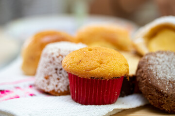 Tiny pieces of sweet mexican bread