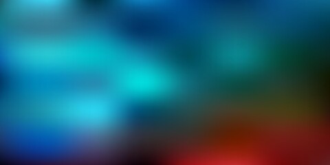 Light blue, red vector gradient blur texture.