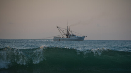 Shrimp Boat at Sunrise