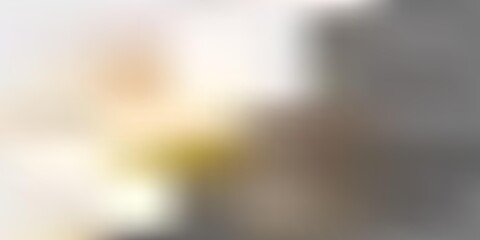 Light orange vector gradient blur backdrop.